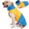 ROZKITCH Dog Jacket Waterproof Dog Raincoat with Harness Opening &