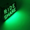 YSY LED Car Window Accessory Sign RIDESHARE for Ride Share