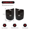 RT-TCZ Smoked Black Tail Light Lamp Cover Guard Trim Decoration