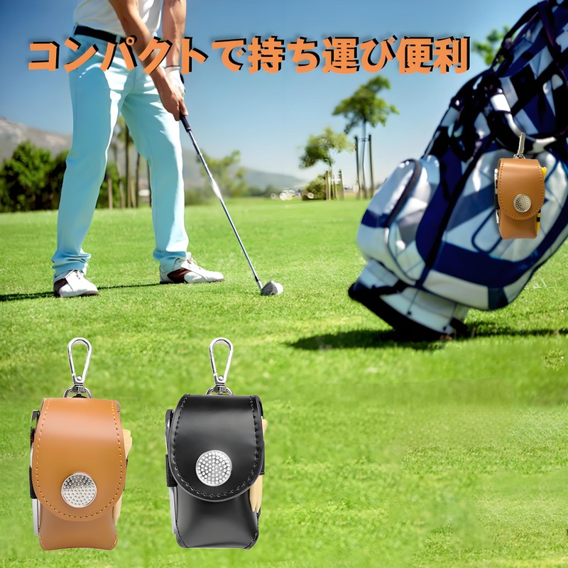 Golf Ball Case Golf Ball Pouch Waist Belt Easy to