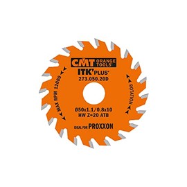 CMT ORANGE TOOLS 273.050.20D CIRCULAR BLADE (ULTRA ITK) HW 50x1.1/0.8x10 Z20 ATB