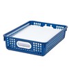 Really Good Stuff Small Desktop Paper Storage Baskets, 14" x