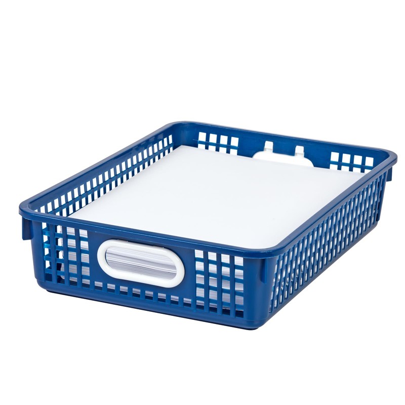 Really Good Stuff Small Desktop Paper Storage Baskets, 14" x