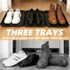 5Pcs Shoe Tray 14 x 11 Inch Waterproof Mat Wet