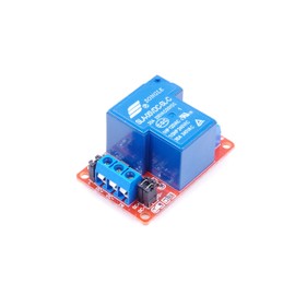 KNACRO 1-Channel DC 5V Relay Module High Low Level Triggering Optocoupler Isolation Load 30A DC 30V AC 250V for PLC Automation Control, Industrial System Control(5V, 1-Channel Red)