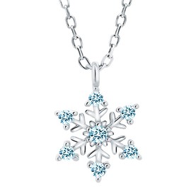 Limana Kinder Mädchen Damen Halskette echt 925 Sterling Silber Schneeflocke Stern