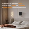 MVAVA MVAVA Lichtschalter Unterputz, Standard Lichtschalter 2 Fach 1 Weg,