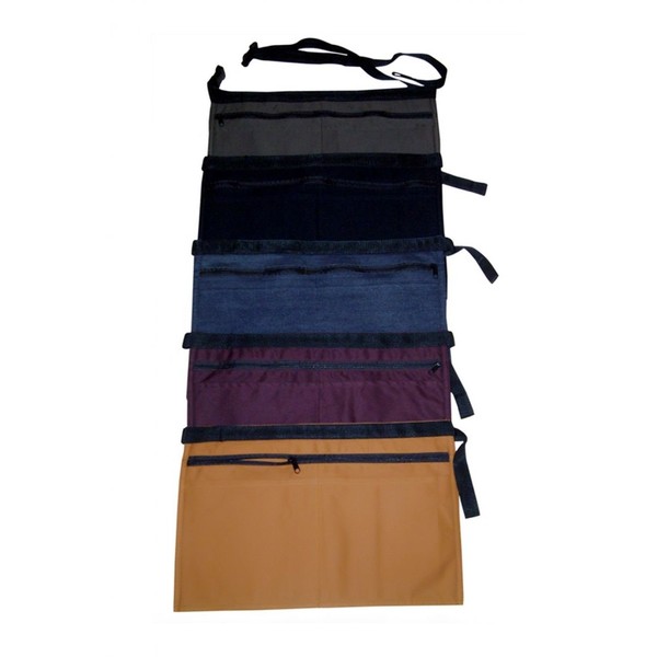 Coloured Denim 4 Pocket Market Trader Money Belt - Denim