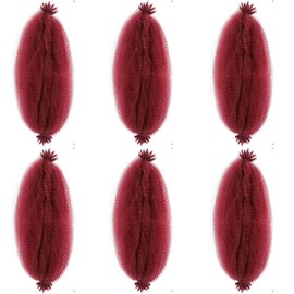 Generic Extensiones de cabello Afro Twist, preseparadas, elásticas y elásticas para trenzas suaves, Afro Spring Twist, Marley Twist (BUG, paquete de 6, 24 pulgadas)