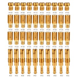 40 pcs Main Jets Slow Jets Pilot Cleaner Tool Kit Fits for PWK CVK PE Keihin OKO Carb KOSO Polini KO SCL-2018090002-ZH-T-01 SCL-2018090002-ZH-T-02 SCL-2018090001-ZH-T-01 SCL-2018090003-ZH-T-01