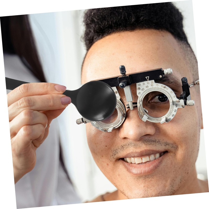 KICHOUSE 2pcs Lightweight Plastic Eye Occluder for Vision Testing Ergonomic