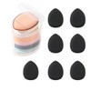 7 Pcs Mini Finger Puff, Mini Finger Makeup Puff Mini