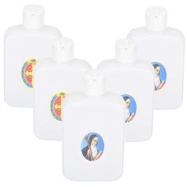 iplusmile 6Pcs Refillable Holy Water Bottles Containers with Screw Lid for Baptism Decorations Supplies and Daily Use for Holding Holy Water and Other