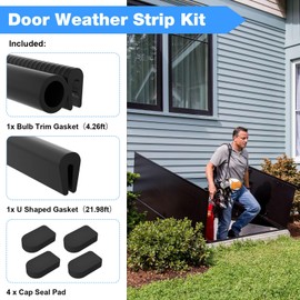Replacement for Bilco Basement Door WeatherStrip Seal, Bilco Door Seal Kit