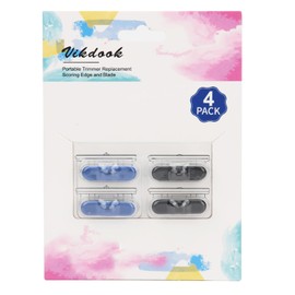 VIKDOOK Trimmer Paper Cutter Replacement Blade Compatible with Portable Trimer 12” 13” Roller Holder Cutter Replace Cutting Scoring Blade for Paper Timmer