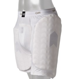 Gunn & Moore Children's Protective Shorts, White, One Size UK