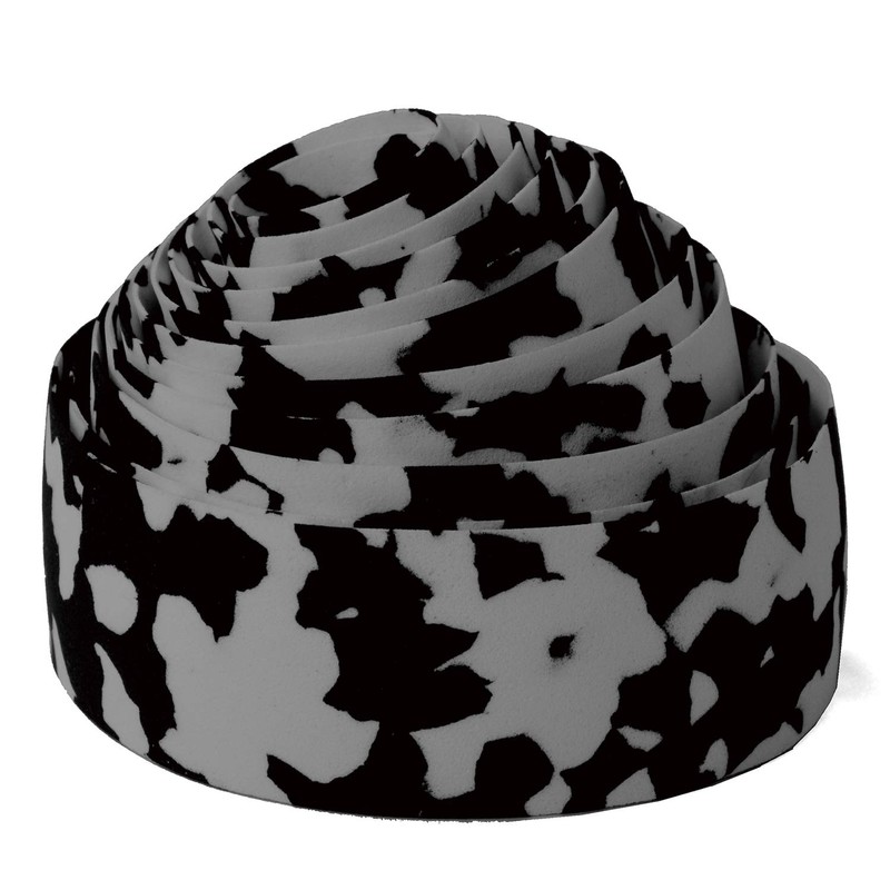 BikeRibbon Cork Handlebar Tape No. 24 Black/Grey, One Size