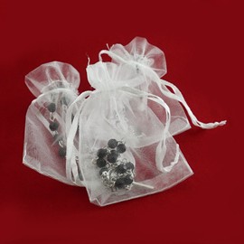 24 pcs Decade Rosaries Black Acrylic Beads Silver Plated Mini Rosaries