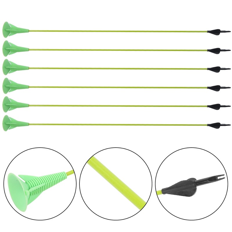 (10 Pcs/set)Rubber Sucker Arrowhead Children Toy Practice Archery Arrowhead Outdoor