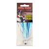 Billy Baits Micro Mini Lure, Pearl/Blue Shimmer Skirt, Weighted Head,