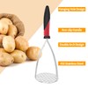 Potato Mashers, Joyoldelf Potato Masher Stainless Steel, Masher with Non-Slip