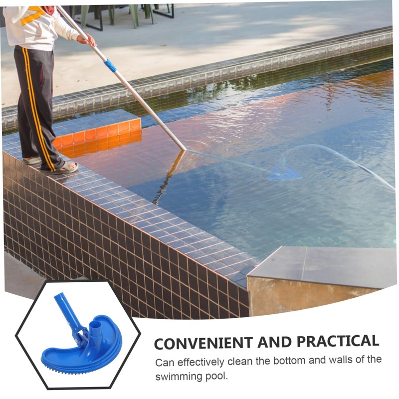 CIYODO Manual Pool Vacuum Head with Handle for Pools for