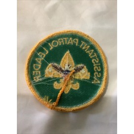 Boy Cub Scout New Old Stock Vintage Assistant Patrol Leader Youth Position Patch
