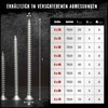Chipboard Screws Stainless Steel A2 - 5 x 55 mm,