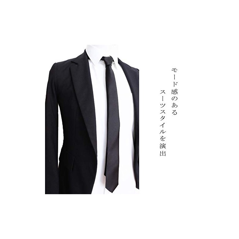 D Plus Arts Modal Thin Narrow Tie, Thin Tie, Solid