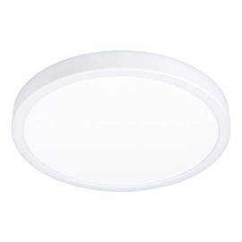 EGLO Fueva 5 LED Ceiling Light, Diameter 28.5 cm, Surface-Mounted Light, Bathroom Ceiling Light Made of Metal in White and Plastic Light Surface in White, Bathroom Lamp, LED Surface Light, Neutral