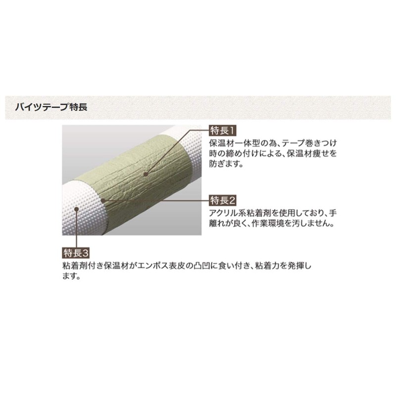 Asahi Sangyo Bites Tape Thickness 0.04 x Width 2.0 inches