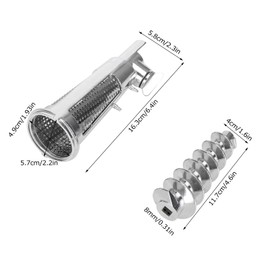 Juicer Accessories, Tomato Juicer Attachment, Meat Grinder, Screw Shank, Filter Sleeve, Baffle, Blender Attachment Accessories