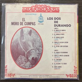 Los Dos de Durango, El Moro De Cumpas, Mexican Lp Still Sealed, Norteño