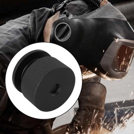 OTOTEC Welding Helmet Fastener Pipeliner Helmet Fastener Welding Hood Fastener Aluminium Alloy Welding Helmet Compatible with Model 100 5000 for 3C 1CP 1CR 1UL Black