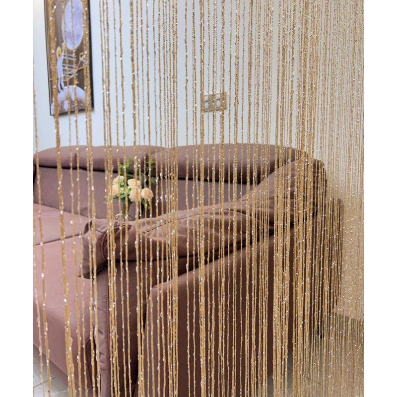 ave split Decorative Door String Curtain Wall Panel Fringe Window