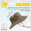 PEECABE Baby Sun Hat Summer Sun Protection Toddler Bucket Hat