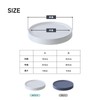DIZLAS Flowerpot Plate, Flowerpot Plate, Caster Plate, Rotates 360 Degrees,