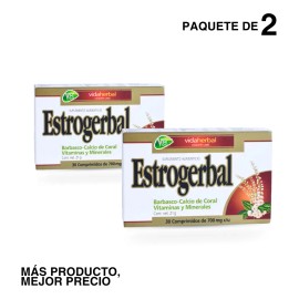 Estrogerbal Caps 700g - Suplemento Alimenticio Vida Herbal Sabor Sin Sabor