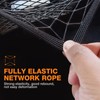 SARDVISA Upgrade Cargo Net for Motorcycle Helmet Storage, 10"X11" High-Elastic