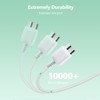 Aprelco White USB 3.0 Data Sync PC Cord Cable Lead
