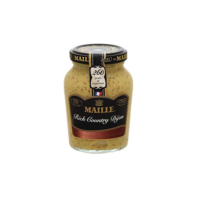 Maille Mustard Dijon Rich Country, 7 oz