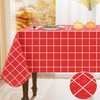 Spotjoy - Mantel rectangular de vinilo impermeable con respaldo de