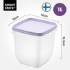 SmartStore Freezer Storage Boxes 1L Set of 3 - BPA