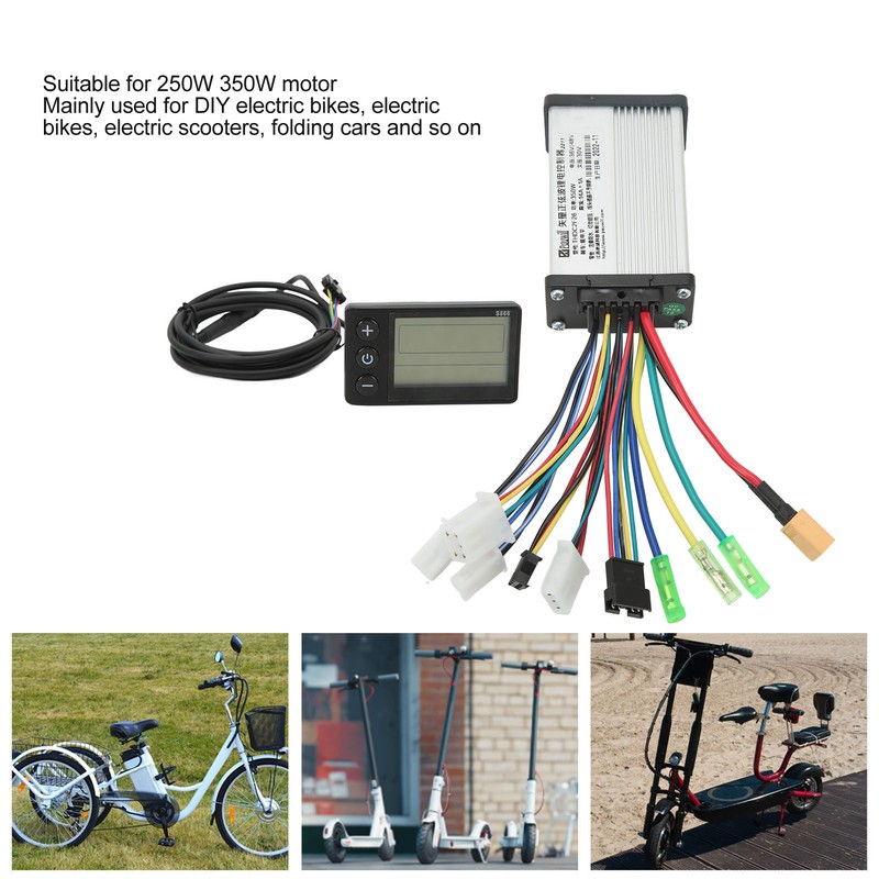 Electric Bike Conversion Kit Sine Wave Three Mode Controller S866