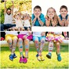 Habett Glitter Temporary Tattoos for Kids, 144PCS Mixed Styles Pre-Cut