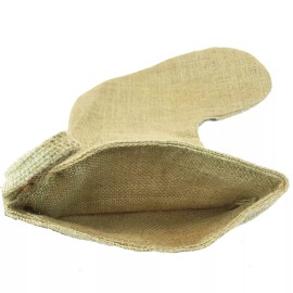 Mojeska Christmas Decoration Stocking Burlap Natural Jute Wall Hanging Sale!