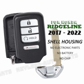 KeylessAutoParts for Honda Ridgeline 2017-2022 Smart Remote Key Shell Case FobKR5V2X KR5T41