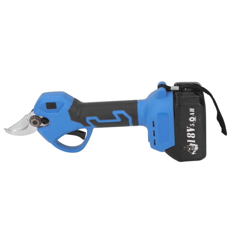 Cordless Electric Pruning Shear Low Noise Ergonomic Handle High Carbon