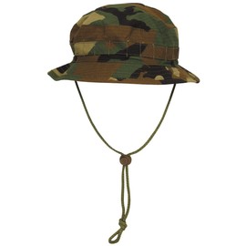 MFH Brit. Bush Hat Boonie Special Forces with Ripstop (Woodland/L)