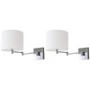 SAFAVIEH Lighting Collection Lillian Modern Contemporary Chrome Bedroom Bathroom Vanity